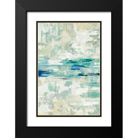 Underwater Reflections II Black Modern Wood Framed Art Print with Double Matting by Vassileva, Silvia