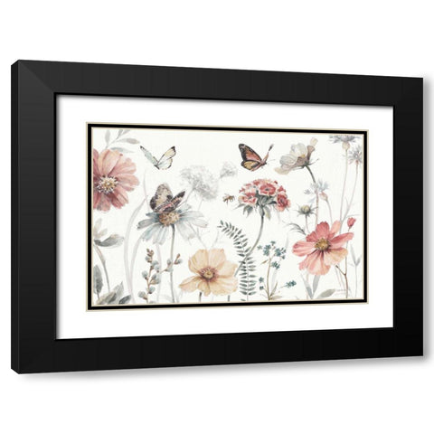 A Country Weekend I Black Modern Wood Framed Art Print with Double Matting by Audit, Lisa