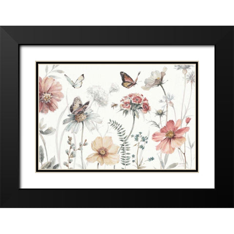 A Country Weekend I Black Modern Wood Framed Art Print with Double Matting by Audit, Lisa