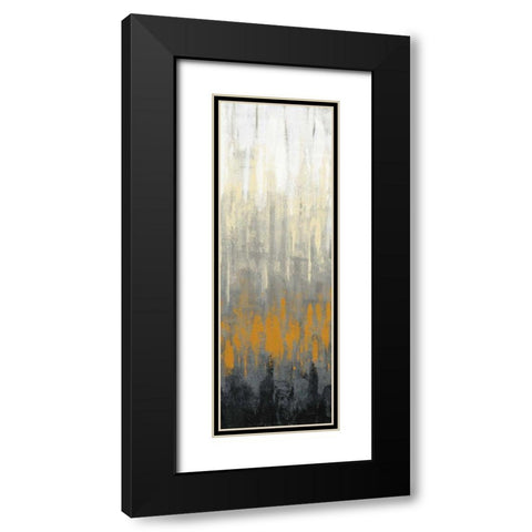 Rain on the Asphalt III Black Modern Wood Framed Art Print with Double Matting by Vassileva, Silvia