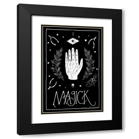 All Hallows Eve I Black Modern Wood Framed Art Print with Double Matting by Miller, Sara Zieve