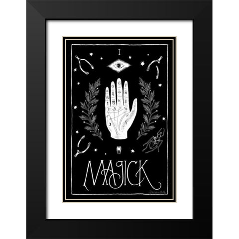 All Hallows Eve I Black Modern Wood Framed Art Print with Double Matting by Miller, Sara Zieve