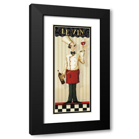 Chefs Masterpiece I Black Modern Wood Framed Art Print with Double Matting by Audit, Lisa