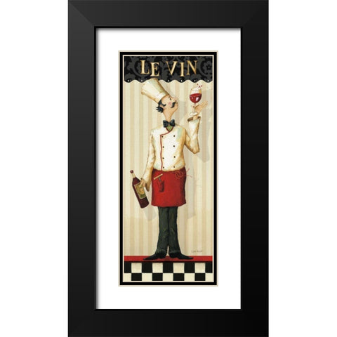 Chefs Masterpiece I Black Modern Wood Framed Art Print with Double Matting by Audit, Lisa