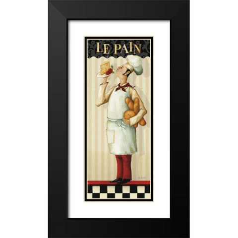 Chefs Masterpiece III Black Modern Wood Framed Art Print with Double Matting by Audit, Lisa