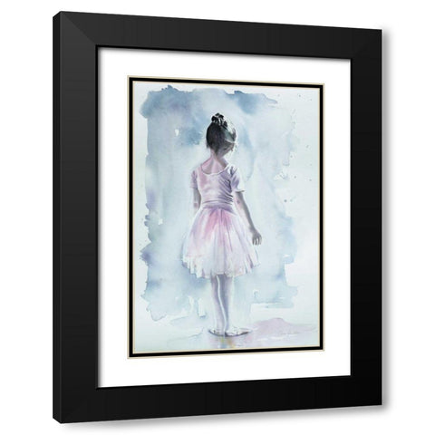 Time to go on Black Modern Wood Framed Art Print with Double Matting by Valle, Aimee Del