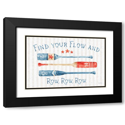 Nautical Life I Black Modern Wood Framed Art Print with Double Matting by Audit, Lisa