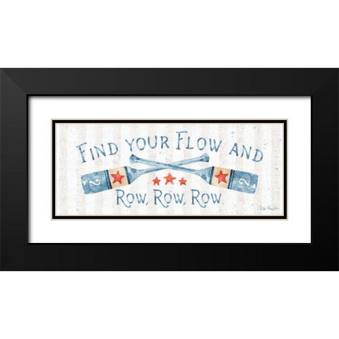 Nautical Life II Black Modern Wood Framed Art Print with Double Matting by Audit, Lisa