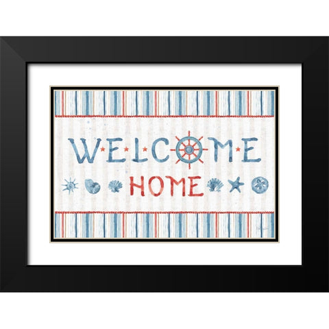 Nautical Life XII Black Modern Wood Framed Art Print with Double Matting by Audit, Lisa