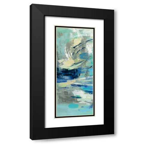 Unexpected Wave II Black Modern Wood Framed Art Print with Double Matting by Vassileva, Silvia