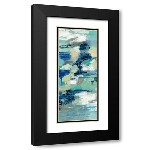 Unexpected Wave III Black Modern Wood Framed Art Print with Double Matting by Vassileva, Silvia