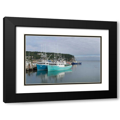 Bay of Fundy I Black Modern Wood Framed Art Print with Double Matting by Majchrowicz, Alan