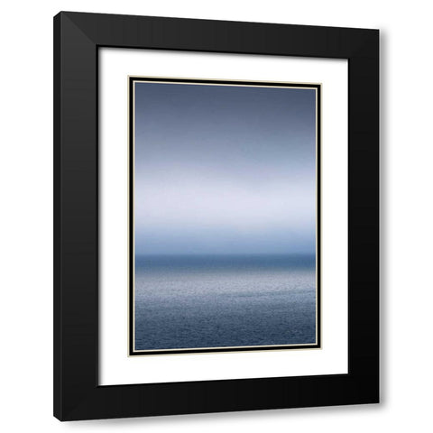 Bay of Fundy Fog Black Modern Wood Framed Art Print with Double Matting by Majchrowicz, Alan