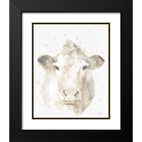 Farm Friends II v2 Neutral Black Modern Wood Framed Art Print with Double Matting by Audit, Lisa