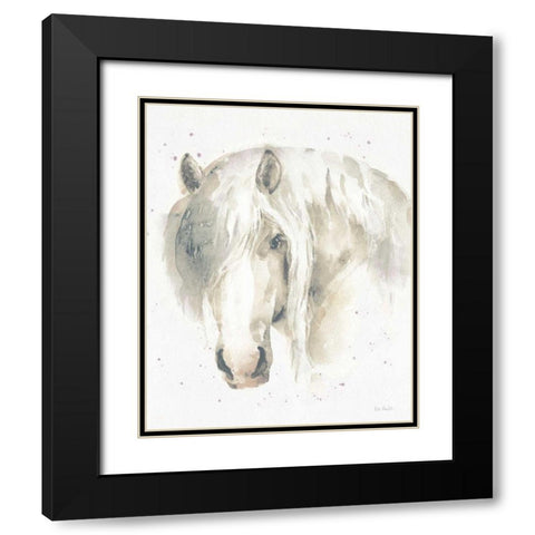 Farm Friends VI v2 Neutral Black Modern Wood Framed Art Print with Double Matting by Audit, Lisa