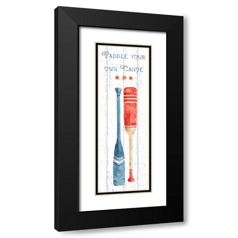 Nautical Life III Vertical Black Modern Wood Framed Art Print with Double Matting by Audit, Lisa
