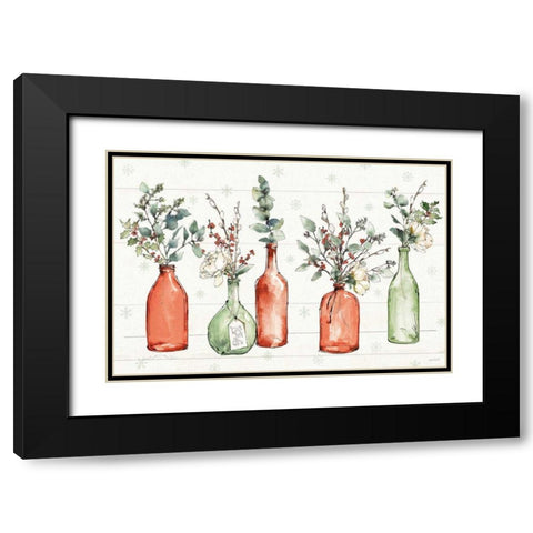 Modern Farmhouse I Christmas Black Modern Wood Framed Art Print with Double Matting by Tavoletti, Anne