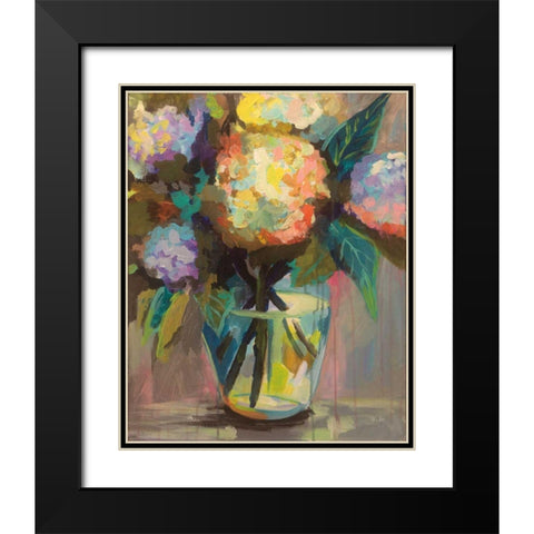 Glass Study Black Modern Wood Framed Art Print with Double Matting by Vertentes, Jeanette