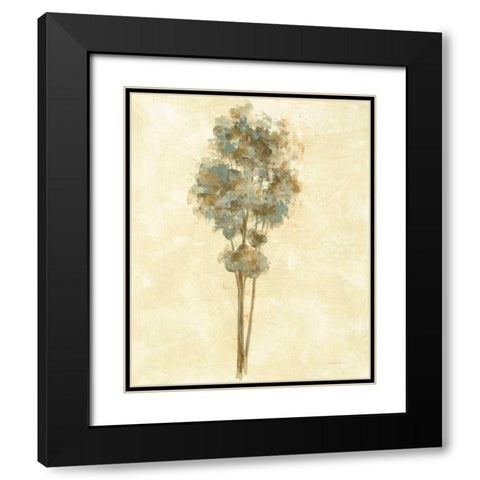 Ethereal Tree IV Black Modern Wood Framed Art Print with Double Matting by Vassileva, Silvia