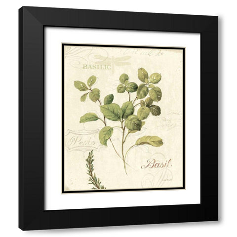 Aromantique III Black Modern Wood Framed Art Print with Double Matting by Audit, Lisa