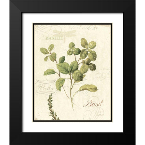 Aromantique III Black Modern Wood Framed Art Print with Double Matting by Audit, Lisa