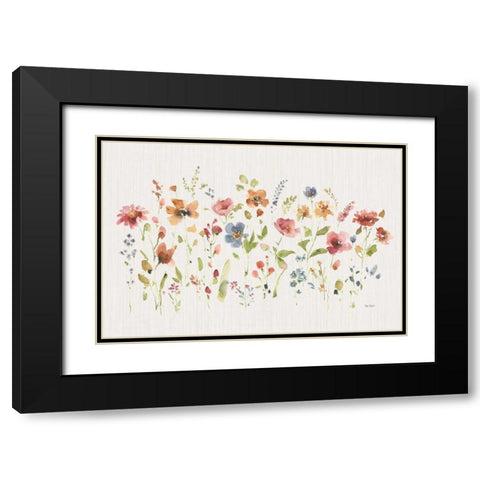 Time to Share VII Black Modern Wood Framed Art Print with Double Matting by Audit, Lisa