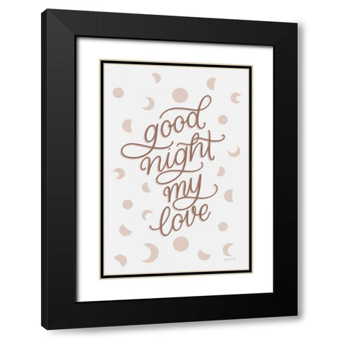 Boho Nursery VI Black Modern Wood Framed Art Print with Double Matting by Thorns, Becky