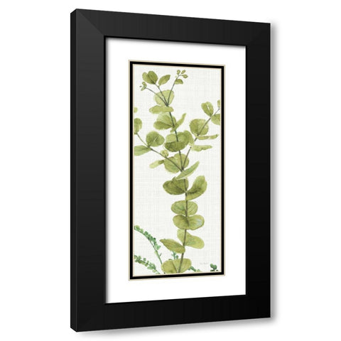 Mixed Greens LX v2 Black Modern Wood Framed Art Print with Double Matting by Audit, Lisa