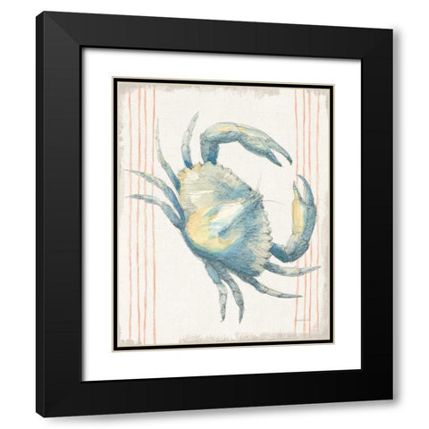 Floursack Nautical III no Words Black Modern Wood Framed Art Print with Double Matting by Nai, Danhui