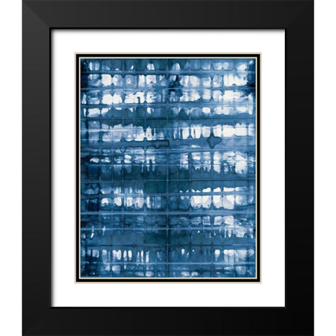 Kanari I Crop Navy Black Modern Wood Framed Art Print with Double Matting by Averinos, Melissa