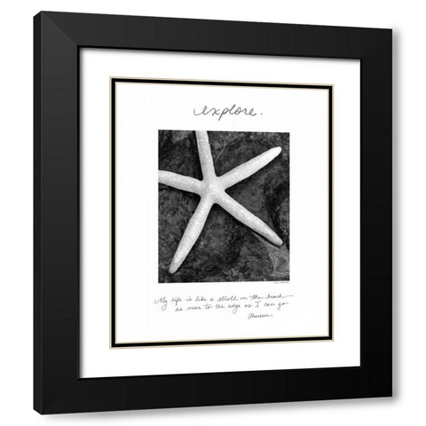 Explore Black Modern Wood Framed Art Print with Double Matting by Van Swearingen, Debra