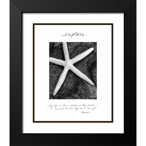 Explore Black Modern Wood Framed Art Print with Double Matting by Van Swearingen, Debra