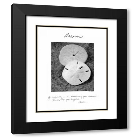 Dream Black Modern Wood Framed Art Print with Double Matting by Van Swearingen, Debra