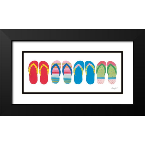 Sea Sand Sun VII Black Modern Wood Framed Art Print with Double Matting by Prahl, Courtney