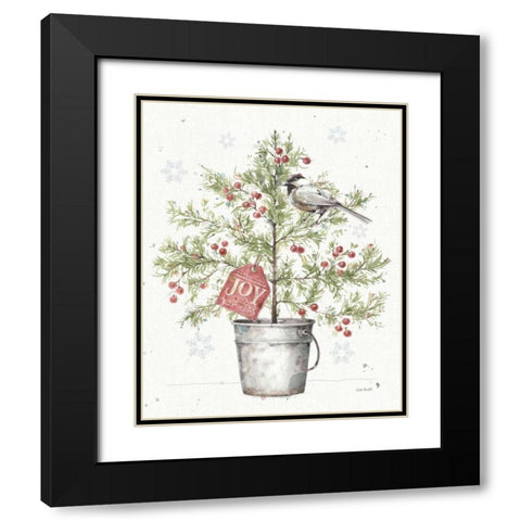 A Christmas Weekend III No NP Black Modern Wood Framed Art Print with Double Matting by Audit, Lisa