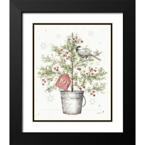 A Christmas Weekend III No NP Black Modern Wood Framed Art Print with Double Matting by Audit, Lisa