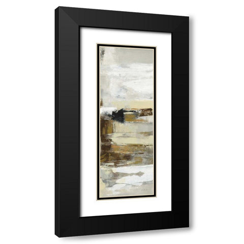 Lava and Steam IV Black Modern Wood Framed Art Print with Double Matting by Vassileva, Silvia