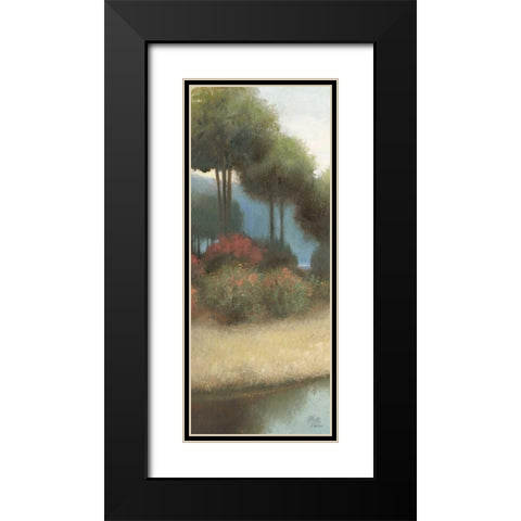 By the Waterways I Crop I Black Modern Wood Framed Art Print with Double Matting by Wiens, James