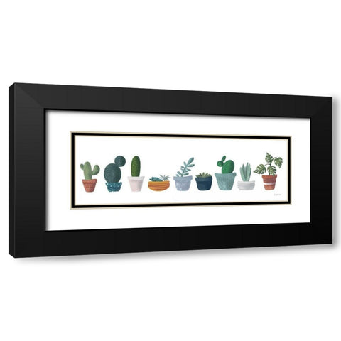 Greenhouse VI Black Modern Wood Framed Art Print with Double Matting by Thorns, Becky