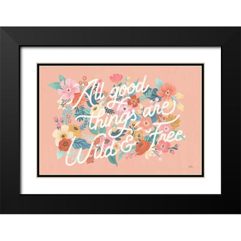 Under the Sea VI Black Modern Wood Framed Art Print with Double Matting by Marshall, Laura