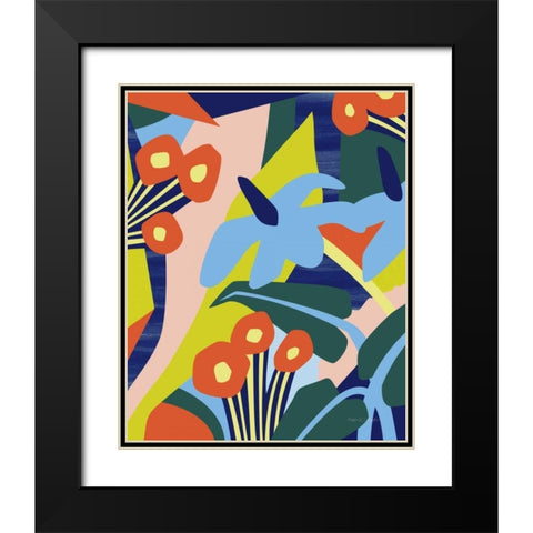 Growing Up Black Modern Wood Framed Art Print with Double Matting by Gallagher, Megan