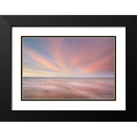 Lake Superior Sky II Black Modern Wood Framed Art Print with Double Matting by Majchrowicz, Alan
