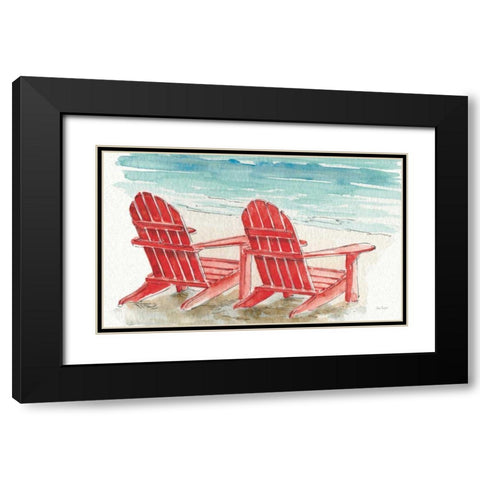 In the Moment No Words Black Modern Wood Framed Art Print with Double Matting by Audit, Lisa