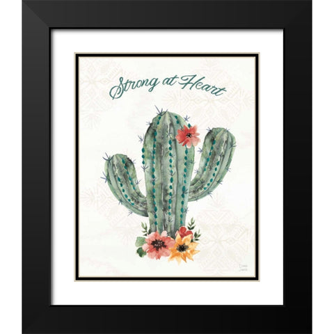 Sweet Southwest IX Black Modern Wood Framed Art Print with Double Matting by June, Dina