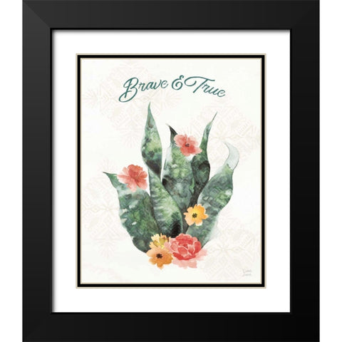 Sweet Southwest XI Black Modern Wood Framed Art Print with Double Matting by June, Dina