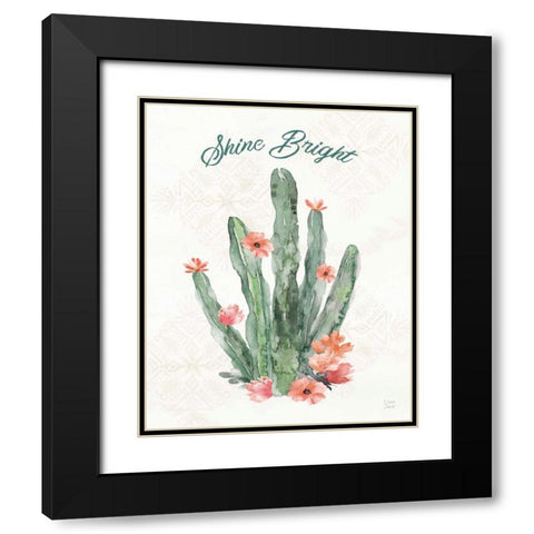 Sweet Southwest XIV Black Modern Wood Framed Art Print with Double Matting by June, Dina