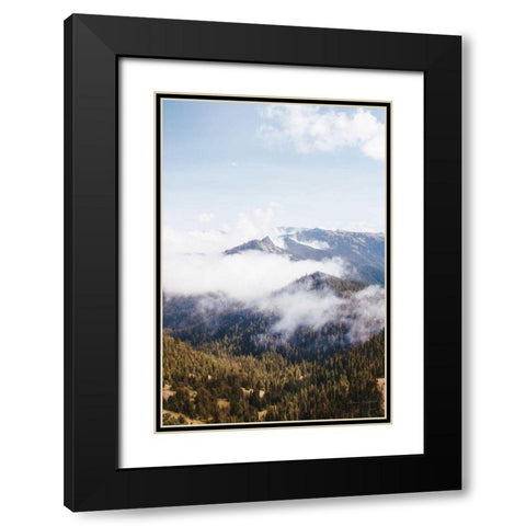 Hurricane Ridge I Black Modern Wood Framed Art Print with Double Matting by Marshall, Laura
