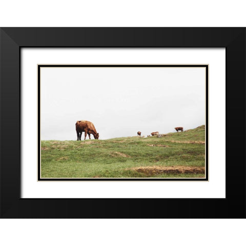 Lake District II Black Modern Wood Framed Art Print with Double Matting by Marshall, Laura