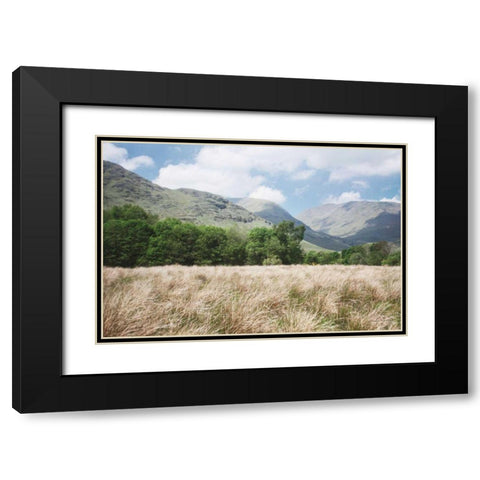 Scottish Highlands III Black Modern Wood Framed Art Print with Double Matting by Marshall, Laura
