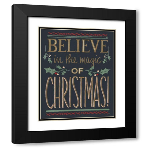 Wonderful Time II Black Modern Wood Framed Art Print with Double Matting by Tavoletti, Anne